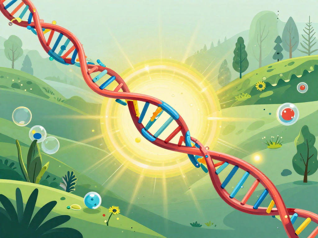 Epigenetics illustration