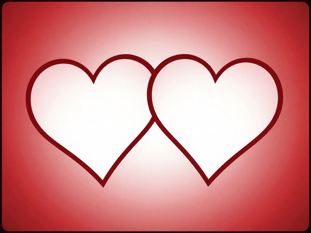 Corações se unindo